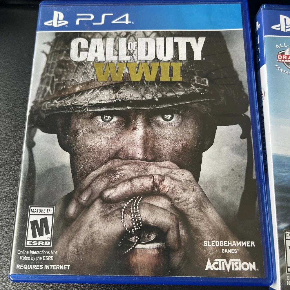 Call of‎ Duty WWII Madden 16 NHL 16 Sony PlayStation 4 PS4 Game Disc Lot of 3